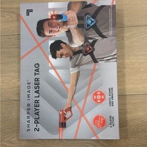 Sharper Image 2-Player Laser Tag Set - Blue & Red Accents